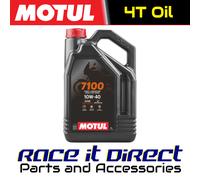 Motul 7100 4T 10W-40 Motorcycle Engine Oil Fully Synthetic 10W40 4 Litres 4L