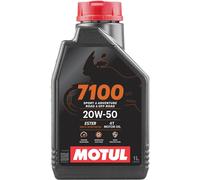 Engine Oil MOTUL 7100 SAE 20 W 50 MA2 Synthetic 100% Bottle 1 Lt