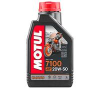 Motul 7100 4T 20W50 Fully Synthetic Ester Engine Oil, 1 Litre