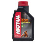 Motul 800 2T Factory Line Off Road 2 Stroke Motorcycle Engine Oil - 1 Litre
