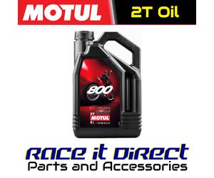 MOTUL 800 2T Oil for Suzuki TR 50 S Street Magic 1998-2002 Off Road 4 Litre