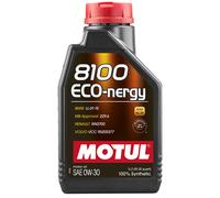Motul 8100 Eco-nergy 0W30 Fully Synthetic Engine Motor Oil Volvo VCC95200377
