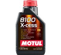 Motul 8100 X-Cess 5W-40 Fully Synthetic Engine Motor Oil 1 Litre 1L 5W-40
