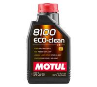 Motul 8100 ECO-CLEAN 0W30 1L Auto Oil Lubricant 0W-30 Fully Synthetic 102888