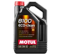 Motul 8100 ECO-CLEAN 0W30 5L Auto Engine Lubricant Engine Oil 0W-30 Synthetic