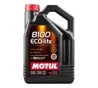 Motul 8100 ECO-LITE 0W20 Fully Synthetic Engine Oil GM dexos1 GEN3