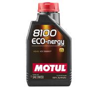 Motul 8100 ECO-NERGY 0W30 1L Auto Oil Lubricant 0W-30 Fully Synthetic 102793