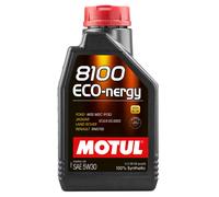 Motul 8100 ECO-NERGY 5W30 1L Auto Oil Lubricant 5W-30 Fully Synthetic 102782