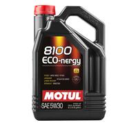 Motul 8100 ECO-NERGY 5W30 5L Auto Oil Lubricant 5W-30 Fully Synthetic 102898