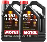 MOTUL 8100 ECO NERGY 5W30 A5/B5 FULLY SYNTHETIC OIL FORD RENAULT 102898 10L