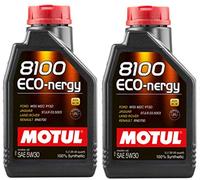 Motul 8100 Eco-nergy 5W30 Fully Synthetic Engine Motor Oil, 2 Litres