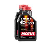 Motul 8100 Eco-Nergy 5W30 Fully Synthetic Engine Oil Acea A5/b5 Rn0700 2X1L