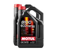 Motul 8100 Eco-Nergy 5W30 Fully Synthetic Engine Oil Acea A5/b5 Rn0700 2X5L