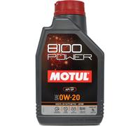 Motul 8100 Power 0w-20 0w20 Fully Synthetic Ester Engine Oil1L 1Litre