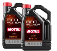 Motul 8100 Power 5W30 Fully Synthetic Engine Oil 10L ESTER Technology 111801