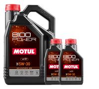 Motul 8100 Power 5W30 Fully Synthetic Engine Oil 7L ESTER Technology 111801