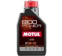 Motul 8100 Power 5W50 Fully Synthetic Engine Oil 1L ESTER Technology 111812