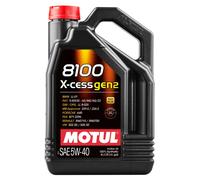 Motul 8100 X-cess 5w-40 Fully Synthetic Car Engine Oil - 5w40 - 4 Litres 4L