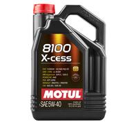 Motul 8100 X-CESS 5W40 5 Liter Auto Engine Lubricant Engine Oil 5W-40 Synthetic
