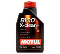 Motul 8100 X-Clean+ 5W-30 Fully Synthetic Oil 1 Litre 1L