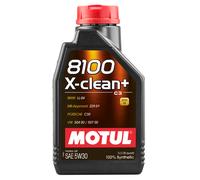 Motul 8100 X-Clean+ 5W-30 Fully Synthetic Oil 1 Litre 1L