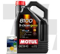 BMW LL-04 Specific Motul 8100 X-Clean Gen2 5W-40 5L 5 Litre + 5L SCREENWASH TAB