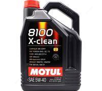 MOTUL 8100 X-CLEAN+ 5W30 5L FULLY SYNTHETIC VW504/50700 LL04 BMW Engine Oil