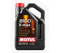 Motul 8100 X-max 0w30 Car 5l Motor Oil Clear