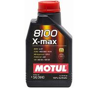 Motul 8100 X-max 0W40 Fully Synthetic Engine Motor Oil WSSM2C937A 505 00 LL-01, 1 Litre