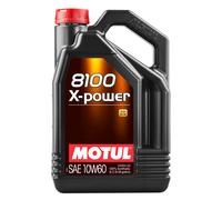 Motul 8100 X-Power 10W60 Fully Synthetic Engine Oil A3/B4 Oil 106144 1L