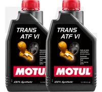Motul ATF VI Fully Synthetic Automatic Transmission Power Steering 2L (1L X 2)