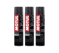Motul C1 Chain Cleaner Spray Motorcycle Cleaner Degreaser Spray 3X400Ml