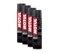 Motul C1 Chain Cleaner Spray Motorcycle Cleaner Degreaser Spray 4X400Ml