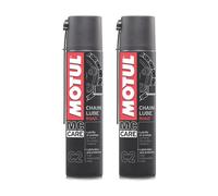 Motul C2 Motorcycle Motorbike Chain Lube Road O X Z Ring Chains 2X400Ml