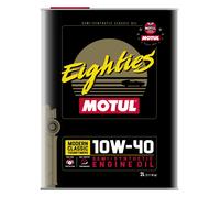 Motul CLASSIC EIGHTIES Oil Lubricant 10W-40 2 Liter Auto 10W40 Semi-Synthetisch