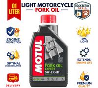 Motul Fork Oil Expert 5w - Light - Motorcycle Suspension Fluid - 1 Litre 1L