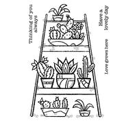 Motul Francoise Collection - Clear Magic Stamp Set - Indoor Garden Transparent A6 FRS915