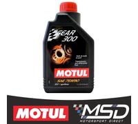Motul Gear 300 75W-90 Racing Gearbox Oil 100% Ester Synthetic - 1 Litre