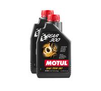 Motul Gear 300 75W-90 Fully Synthetic Racing Gear Oil Apic Gl-4 Gl-5 2X1L