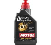 MOTUL GEAR COMPETITION 75W140 SYNTHETIC GEAR TRANSMISSION OIL 1 LITRE