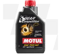 Motul Gear Competition GL5 75W140 Synthetic Racing Gear & LS Diff Oil 1 Litre 1L