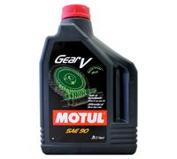 Motul Gear V SAE 90 Castor Based Transmission & Differential Fluid - 2 Litres 2L