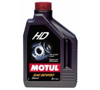Motul HD 80W90 Mineral Gear Box & Differential Rear Axle Oil GL4 GL5, 2 Litres
