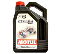 Motul Hybrid 0w-20 0w20 Fully Synthetic Car PHEV / HEV Engine Oil - 4 Litres 4L