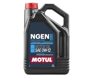 Motul Lubricating Oil for Hybrid Engines Ngen 0W12 4 Litres