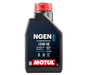 Motul Lubricating Oil for Hybrid Engines Ngen 0W16 1 Litre