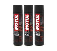 Motul Mc Care A2 Air Filter Oil Spray Lubricant For Motorcycles Spray 3X400Ml