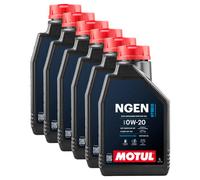 Motul Ngen Hybrid 0W20 Fully Synthetic Engine Oil Api Sp Ilsac Gf-6A 6X1L