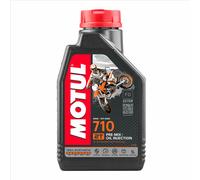 Motul Oil 710 2T 2-Stroke Off-Road Motocross Fully Synthetic - 1L