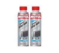 Motul Radiator Stop Leak Seals Cracks & Leaks All Coolants Compatible 2X300Ml